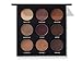 9 Nudes & Rudes Highly Pigmented Professional Neutral Eyeshadow Palette - Everyday Makeup Shadow Palette with Intense Pigment