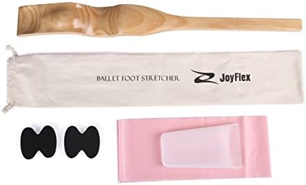 ZHFC Ballet dancer instep shaper toes ligaments, instep stretch solid wood instep Ballet foot stretcher,Raw wood color