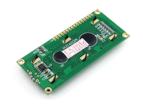 Waveshare LCD1602 (3.3V Yellow Backlight) 16 Characters 2 Lines 1602 LCD LCM Display Module TN/STN Black Character