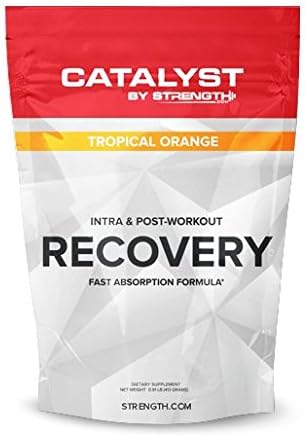 Recovery Intra &amp; Post Workout BCAA, Creapure and Glutamine Blend - from Catalyst by Strength - Tropical Orange (30 serve)