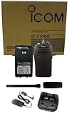 Icom IC-F1000 01 5 Watt 16 Channel VHF 136-174mhz Two Way Radio With Charger Complete Kit
