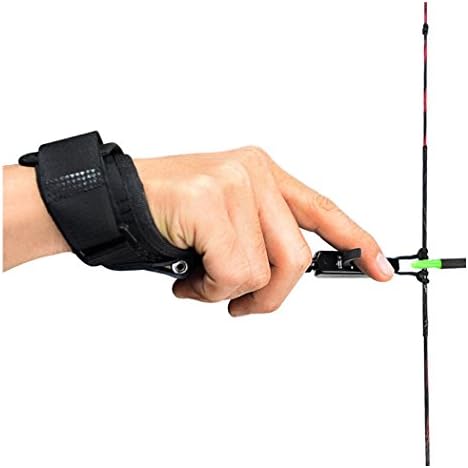 Archery Caliper Release Trigger With Buckle Wrist Strap for Compound Bow Hunting