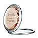 Small Mirror,Mother of The Bride Gifts,Engraved Mother of The Bride and Mother of The Groom Makeup Mirror Bridal Shower Party Wedding Proposal Gifts (Champagne,Set of 6)