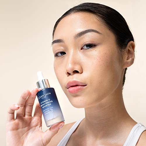 Clean Skin Club Vitamin C Serum & Brightening Booster, Vitamins A, E, D