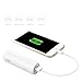Power Bank, HAME 5000 mAh Portable Compact Mini Lipstick External Battery Charger For Cell Phone (White)