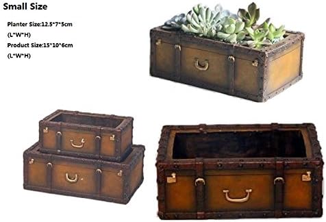 Cute Animal Shaped Cartoon Home Decoration Succulent Planter Flower Pots (Small Suitcase)