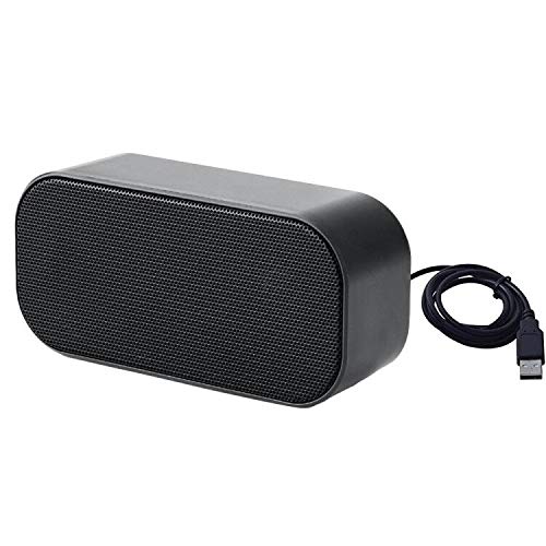 Small PC Speakers,USB Computer Speakers, Portable Mini Desktop Speaker,Plug and Play,Ideal Small External Desk or Gaming Speakers,Soundbar for Desktop/Tablets/Laptop/Checkout Counter