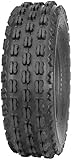 QuadBoss QBT738 Sport Front/Rear Tire - 22x7-10, Position: Front, Rim Size: 10, Tire Application: All-Terrain, Tire Size: 22x7x10, Tire Type: ATV/UTV, Tire Construction: Bias, Tire Ply: 4 P356-22X7-10