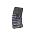 GunSkins AR-15 Mag Skin Camouflage Kit DIY Vinyl Magazine Wrap – Singles (Thin Blue Line)