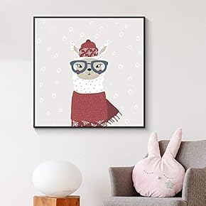 Floating Framed Canvas Wall Art for Living Room, Bedroom Canvas Prints for Home Decoration Ready to Hang - 16x16 inches