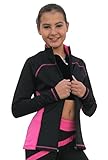 Chloe Noel Figure Skating 2-Tone Princess Seam Jacket J06