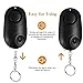 Walmeck Personal Alarm Mini Loud 120-130dB Self Defense Keychain Security Alarm with LED Flashlight for Women Kids
