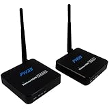 PW-DT216W-A Wireless HDMI Extender Adapter 165ft/50m over WIFI Support IR HD 1080P Video Digital Audio from Nintendo Switch Laptop PC Netflix PS4 Xbox One to HDTV/Projector (Receiver+Transmitter)