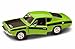1969 Plymouth Barracuda, Green with Black Hood - Road Signature 92179 - 1/18 Scale Diecast Model Toy Car