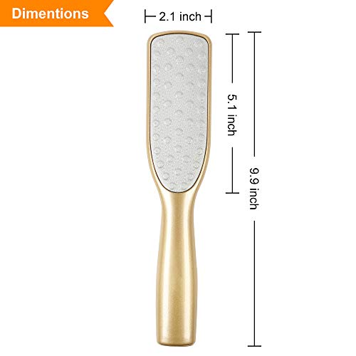 MASWATER Callus Remover/Foot Rasp/Foot File/Foot Scrubber with Double Side Scrubs& 3pcs Nutritions Foot Mask for Your Foot Care Pedicure at Home on Feet Without Pain- Foot MASK