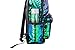 HeySun Magic Reversible Sequins Backpack Cute Sparkly Book Bags Backpack for Kids(Teal/Black)