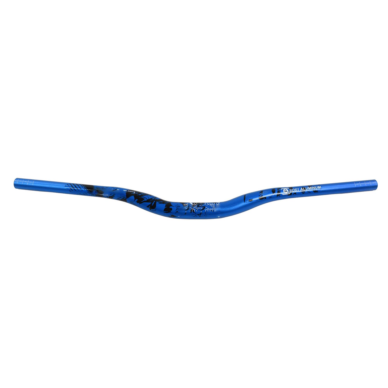 Bike Handle Bar,High Strength Aluminium Alloy Bicycle Extra Long Handle Riser Bar Cycling Accessory(Blue)Bicycles and spare parts