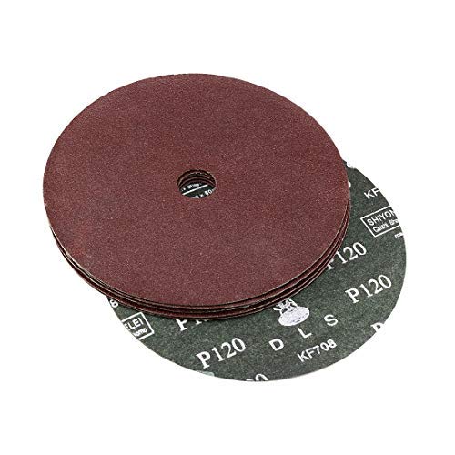 120hole central hole sanding discs pack of 10 7inch x 7/8inch
