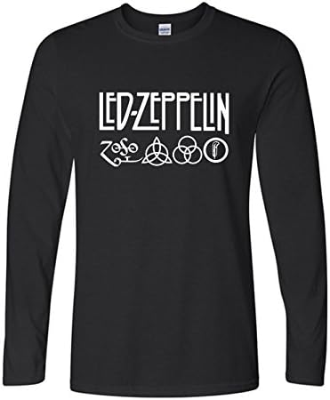 XTYF Fashion T-shirt LED Zeppelin Rock Zoso t shirt cotton t-shirt male