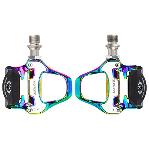 Flycoo2 PROMEND Automatic Pedals for Road Bikes Racing Bikes + SPD-SL Shims