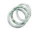 Karatgem Jewelry Natural Jadeite Jade Round Bangle Bracelet 58-61mm Inner from US Warehouse (Medium, 58-61 mm Inner)