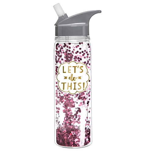 Slant 18 oz Let s Do This Confetti Loop Water Bottle