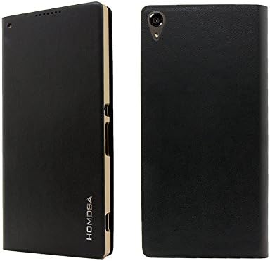 HOMOSA Sony Xperia XA Ultra Flip Case (Black)