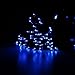 Solar Lights Outdoor 72ft 200 LED Fairy Lights, Ambiance lights for Patio, Lawn,Garden, Home, Wedding, Holiday, Christmas, Xmas Tree decoration,waterproof/Timer(Blue)