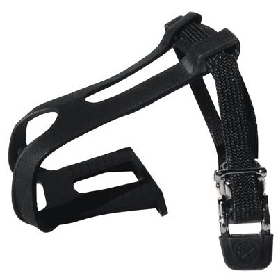 Ultracycle Toe Clips with Straps and Hardware (Pair) MEDIUM
