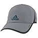 adidas Men's Adizero 2 Relaxed Performance Cap, Grey/Deepest Space Grey/Tech Steel, One Size