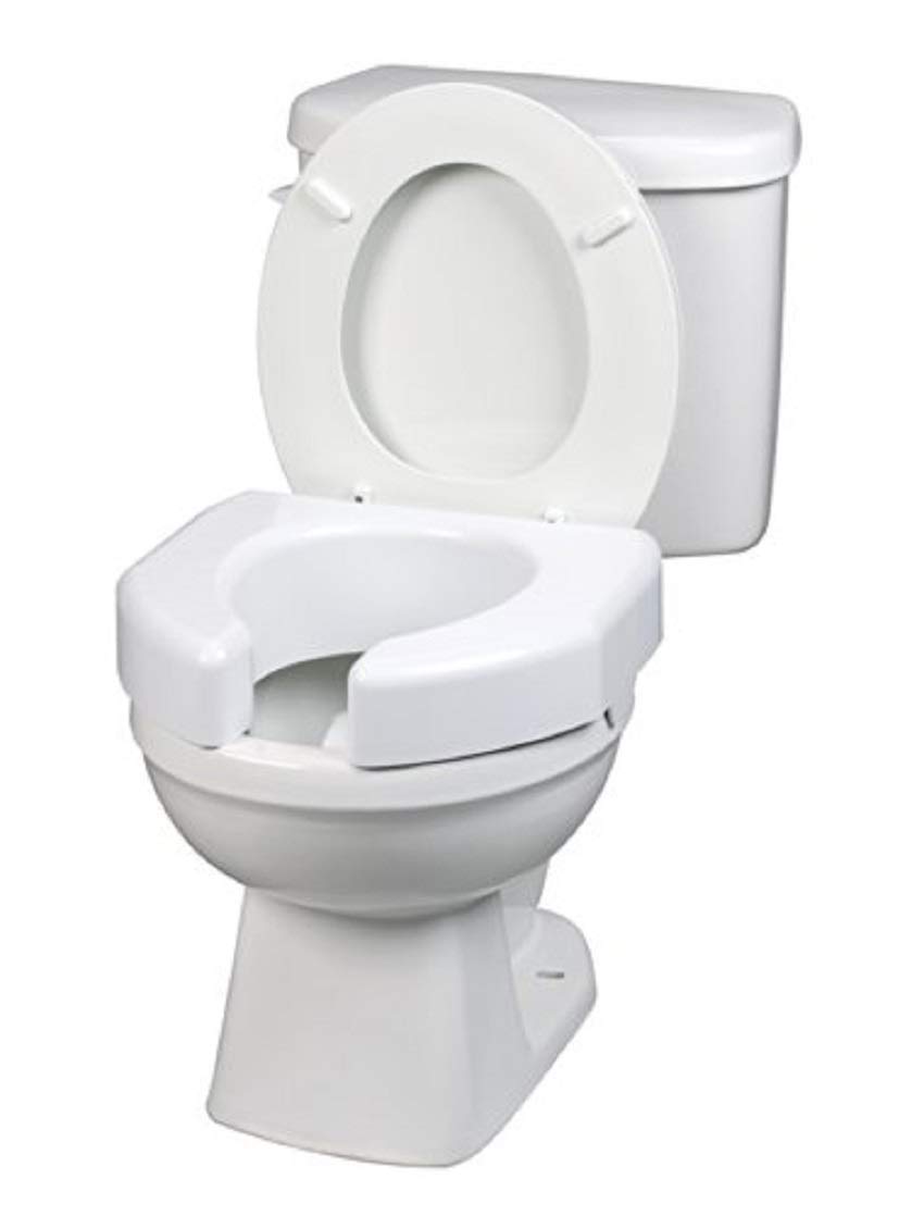 Ableware Basic Open Front Elevated Toilet Seat (725790000