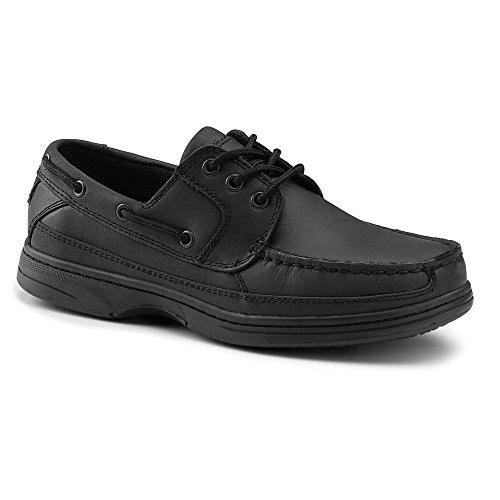 Slip Resistant Dockers Shoes Black Dockers Suregrip Mens Pier