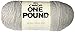 Caron One Pound Solids Yarn, 16oz, Gauge 4 Medium, 100% Acrylic - Grey Mix- For Crochet, Knitting & Crafting ( 1 Piece )