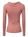 Doublju Classic Woven High-Low Popover Blouse Top