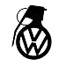 stickout_stickers VOLKSWAGEN VW GRENADE BOMB WINDOW STICKER VINYL DECAL JETTA GTI R32 PASSAT