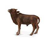 CollectA Farm Life Ankole-Watusi Calf Toy Figure - Authentic Hand Painted Model