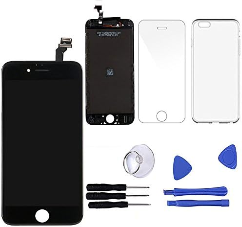 Tianfangjin LCD display touch screen digitizer full suit iPhone 6 LCD screen repair tool + case (black)