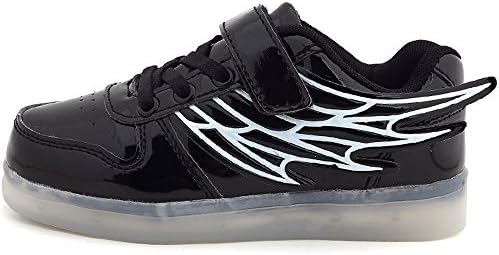 Mingyu Boys Girls Kids with Remote 11 Colors LED Light Shoes High Top Flashing Rechargeable Sports Dancing Sneakers