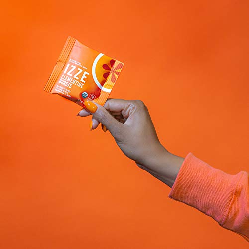 Izze Bursts Organic Fruit Snacks, Clementine, 0.8oz Pouches, (18 Pack) - Thumbnail 4