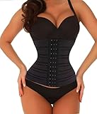 Waist Trainer Corset for Weight Loss Sport Workout Shaper Tummy 4 Steel Boned