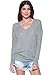 A+D Womens Thin Dolman Sleeve Knit Pullover Sweater Top (S-XL)
