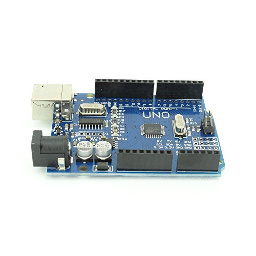 Optimus Electric 5pcs UNO R3 Micro Controller Board Compatible with Arduino with ATmega328P and CH340 Development Board for Arduino IDE with USB Cable by