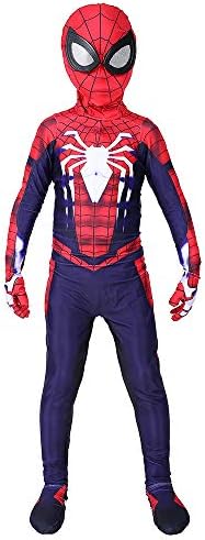 Elakaka Spiderman Homecoming Costume,Miles Morales Spiderman Costume for Kids