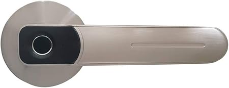 Fechadura Eletrônica de Embutir SL130 Prata - (Sem Instalação) PAPAIZ 