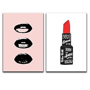 2 Panels Black and White Home Artwork for...