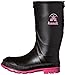 Kamik STOMP/YOUTH/PUR/6149 Rain Boot Black/Magenta, 11 M US Little Kid