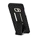 Galaxy S7 Edge (ONLY) Case with Holster, Aduro Shell & Holster Combo Case Super Slim Shell Case w/Built-in Kickstand + Swivel Belt Clip Holster for Samsung Galaxy S7 Edge