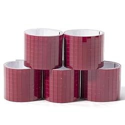 PP OPOUNT 2360 PCS Disco Tiles, 5 x 5 mm Self
