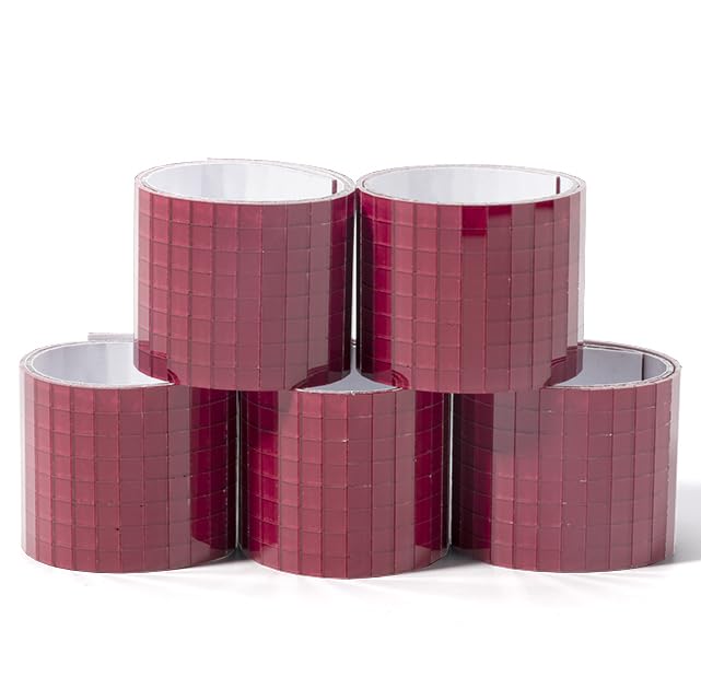 PP OPOUNT 2360 PCS Disco Tiles, 5 x 5 mm Self
