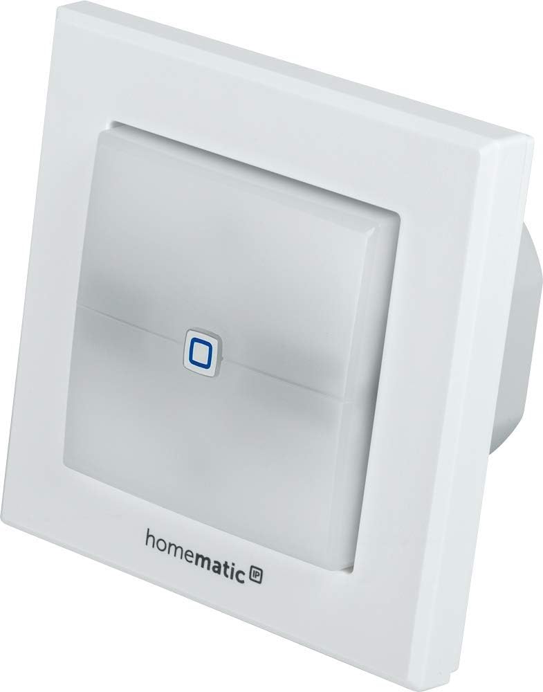 Homematic IP Smart Home Switch Actuator for Brand Switch - with Signal Light, Switches Devices in Smart Home Also via App, 152020A0
